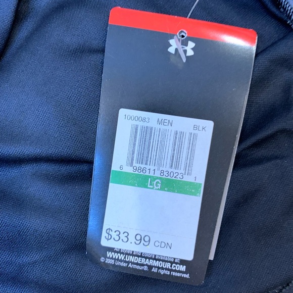 BNWT Under Armour black Heatgear™️/odor control sweat wicking training tank. - Picture 12 of 12